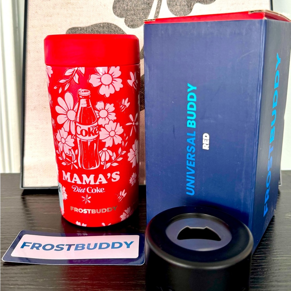 NIB NWT Mama's Diet Coke Universal Buddy
UNIVERSAL BUDDY COCA-COLA DIET COKE